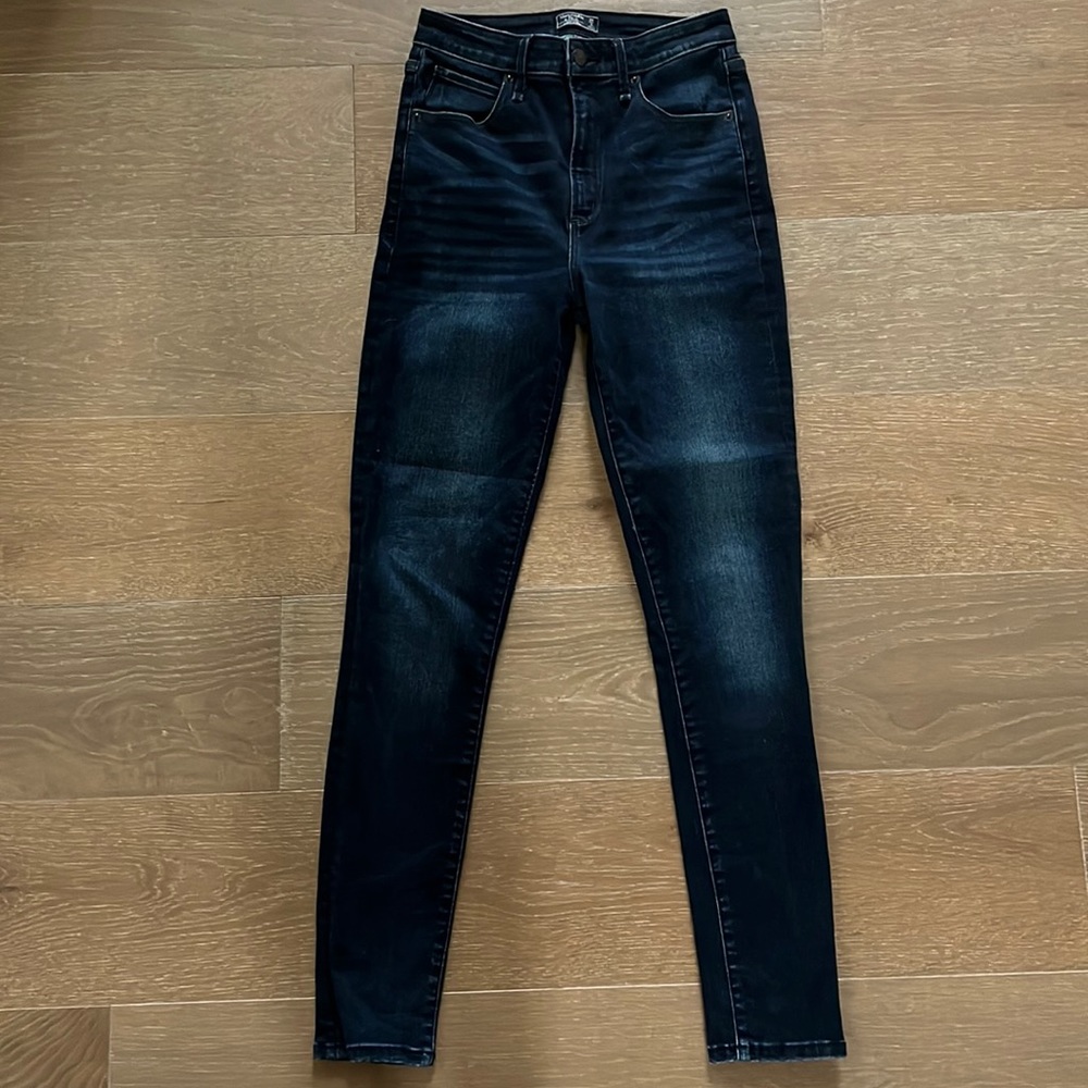 Abercrombie & Fitch Curve Love High Rise Super Skinny Ankle | 26